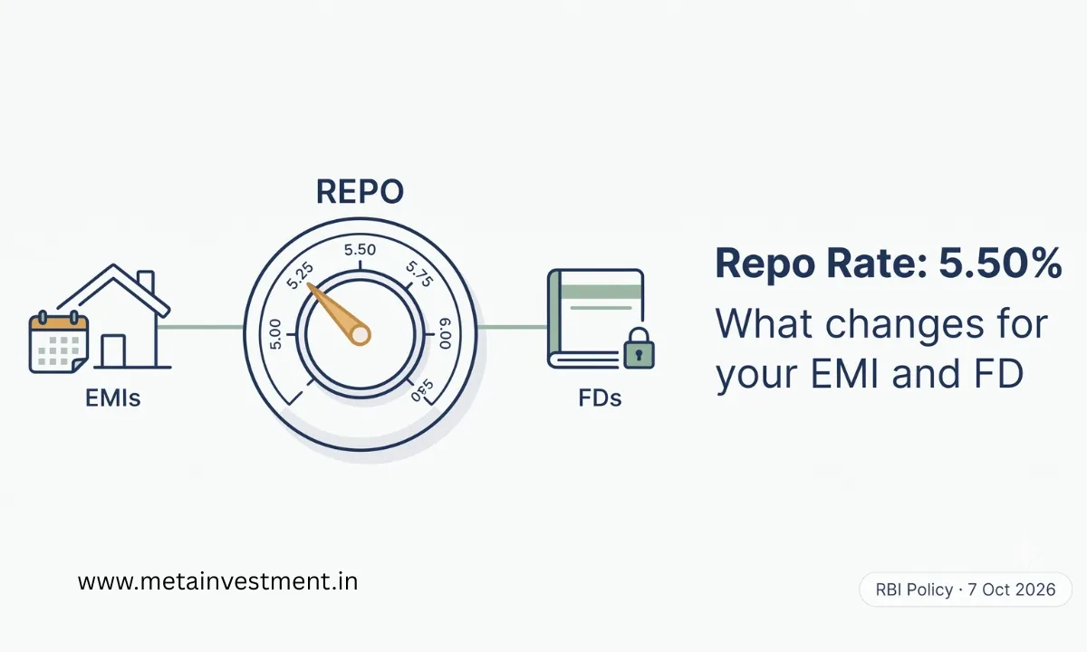 RBI repo rate hike October 2026 impact on home loan EMI and FD rates
